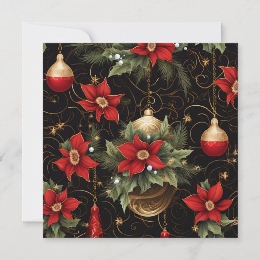 メリー伝統的クリスマスカード シーズンカード (正面)