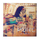 メリー信じ馬 タイル (正面)