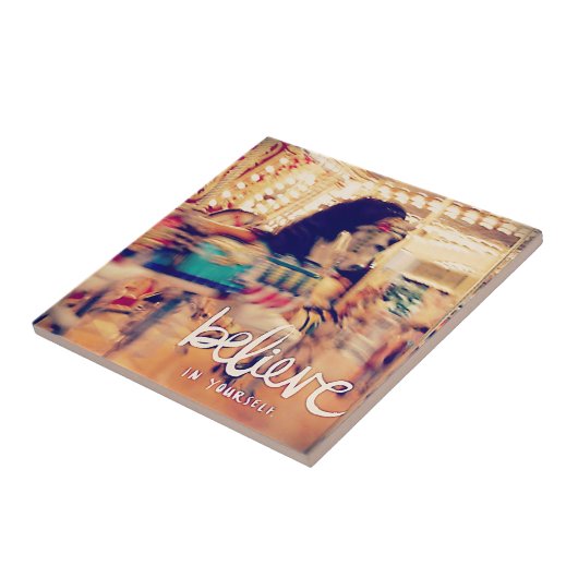 メリー信じ馬 タイル (側面)