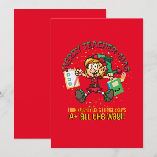 メリー先生マス！ シーズンカード (正面/裏面)