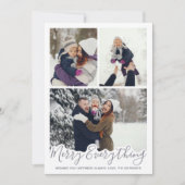 メリー全カスタマイズ家族の写真 シーズンカード (正面)