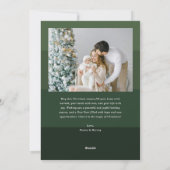 メリー全フェスティバルスクリプトのクリスマス シーズンカード (裏面)