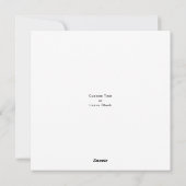 メリー全モダンて4写真家族クリスマス シーズンカード (裏面)