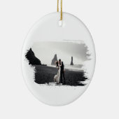 メリー初めてのクリスマスミセス・ニュー結婚ス セラミックオーナメント (右)