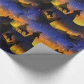 メリー及びヨセフのクリスマスの出生 ラッピングペーパー (角)