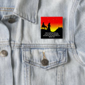 メリー及びヨセフの聖書の聖なる書物、経典の詩 缶バッジ (インサイチュ)