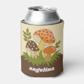 メリー名前をカスタムする入りキノコ 缶クーラー (缶正面)