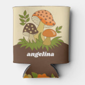 メリー名前をカスタムする入りキノコ 缶クーラー (正面)