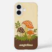 メリー名前をカスタムする入りキノコ Case-Mate iPhoneケース (裏面)