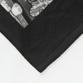 メリー回転木馬は円形の行きます フリースブランケット (角)