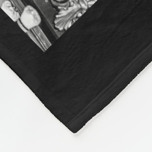 メリー回転木馬は円形の行きます フリースブランケット (角)