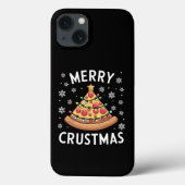メリー地殻ピザクリスマスツリークリスマスギフト Case-Mate iPhoneケース (裏面)
