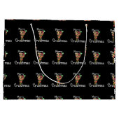 メリー地殻ピザクリスマス ラージペーパーバッグ (裏面)