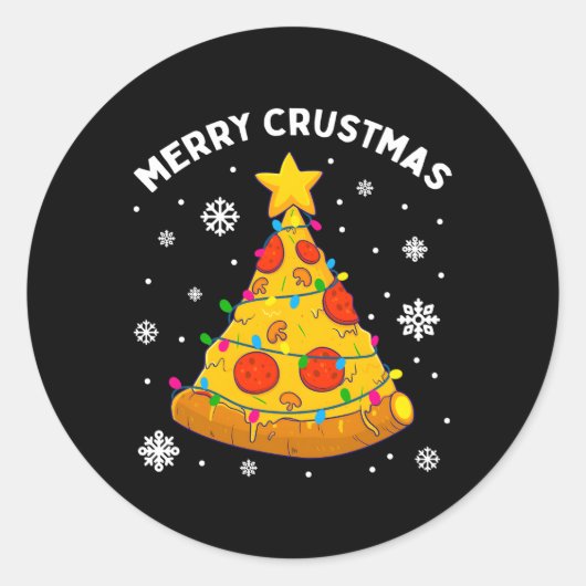 メリー地殻ピザツリー ラウンドシール (正面)