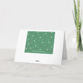 メリー多くの休日は写真カード感謝していしています サンキューカード (裏面)