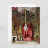 メリー女王の州のベッドの部屋、ハンプトンコート ポストカード (正面/裏面)