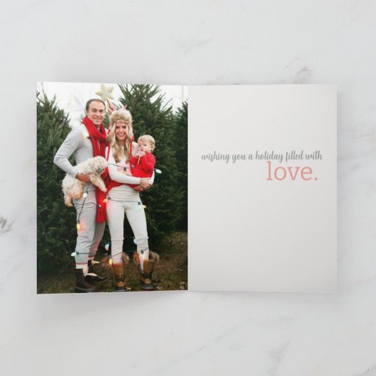 メリー小さなクリスマスツリー カード (内部)