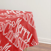 メリー小さなクリスマス抽象芸術三角形パターン テーブルクロス (インサイチュ)