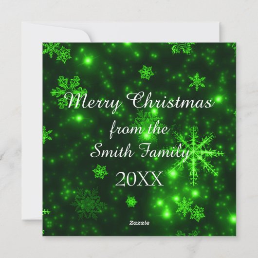 メリー小人ラッピング現用フラットカード シーズンカード (裏面)