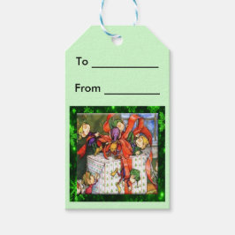 メリー小人包装プレゼントラベル ギフトタグ