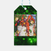 メリー小人包装プレゼントラベル ギフトタグ (裏面)