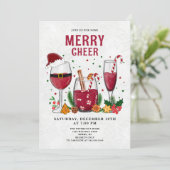 メリー応援パーティの招待状 招待状 (スタンド正面)
