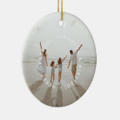 メリー感謝と写真賛美の年 セラミックオーナメント (右)