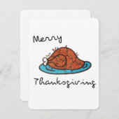 メリー感謝祭、クリスマスライトのトルコ シーズンカード (正面/裏面)