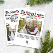 メリー数々のクリスマス写真おもしろい北極ニュース シーズンカード