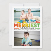 メリー数々のクリスマス×2 シーズンカード (正面)