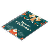 メリー明けスタイリッシュモダンの新年 ノートブック (左側)