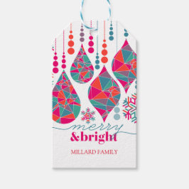 メリー明るいオーナメント ギフトタグ