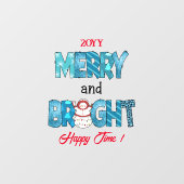 メリー明るいカスタマイズ ウィンドウサイン (シート)