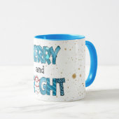 メリー明るいカスタマイズ マグカップ (正面右)