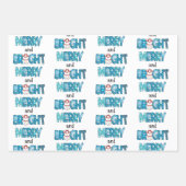 メリー明るいカスタマイズ ラッピングペーパーシート (正面3)