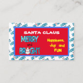 メリー明るいカスタマイズ 名刺 (正面)