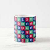 メリー明るいカラフルクリスマス・コーヒー・マグ コーヒーマグカップ (中央)