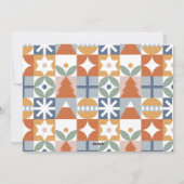 メリー明るいクカラフルリモダンスマス写真 シーズンカード (裏面)