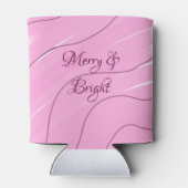 メリー明るいピンクのカーリードールデザインモガーリーード 缶クーラー (裏面)