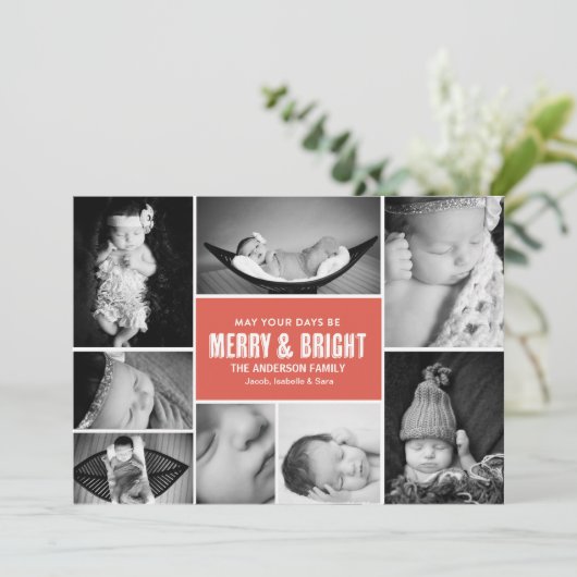 メリー明るいフ数々のォトカード シーズンカード (スタンド正面)