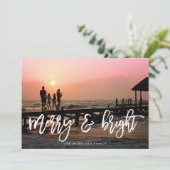 メリー明るいブラシのレターフォト シーズンカード (スタンド正面)