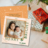 メリー明るいモダン可愛いはっきりしたタイポグラフィ1枚 シーズンカード