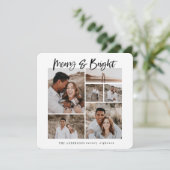 メリー明るい写真数々ののクリスマスカード シーズンカード (スタンド正面)