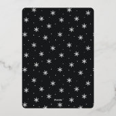 メリー明るい縦型フォトアーチ 箔シーズンカード (裏面)