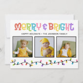 メリー明るい3カラフル枚 シーズンカード (正面)