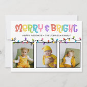 メリー明るい3カラフル枚 シーズンカード (正面)