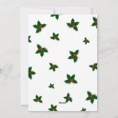 メリー明るい | エレガントトレンディー2写真クリスマス シーズンカード (裏面)