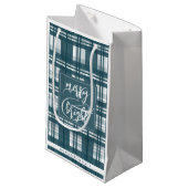 メリー明るい |ファミリ名 |プライド・ミントグリーン スモールペーパーバッグ (正面アングル)