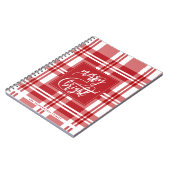 メリー明るい |ファミリ名 |赤い格子縞 ノートブック (左側)