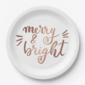 メリー明るい ペーパープレート (正面)